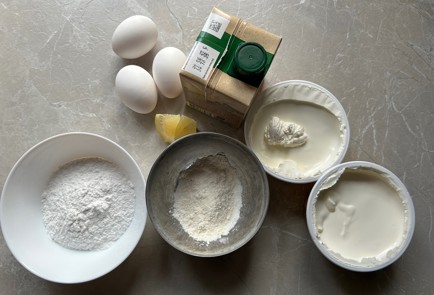 Фото шага рецепта Баскский чизкейк 189755 шаг 1  