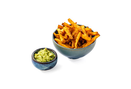 Фото шага рецепта Батат фри в аэрогриле 189334 шаг 10  