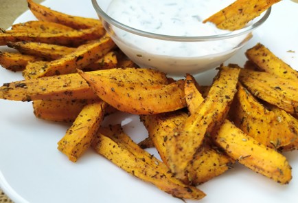 Фото шага рецепта Батат запеченный дольками в специях 189138 шаг 10  