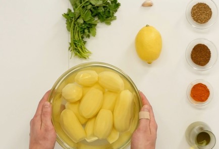 Фото шага рецепта Жареная картошка бататахарра 114372 шаг 1  