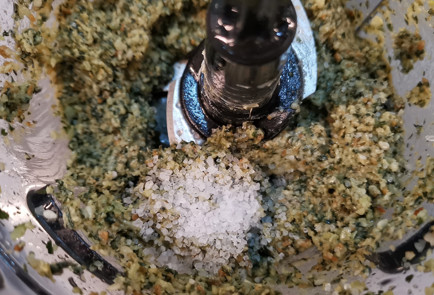 Фото шага рецепта Базиликовый соуснамазка на сливочном масле 151759 шаг 13  