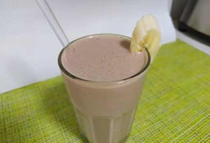 Фото шага рецепта Белковый коктейль шоколаднобанановый 189834 шаг 10  