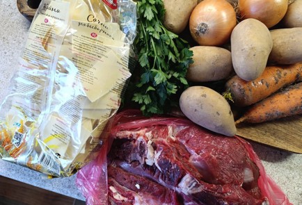 Фото шага рецепта Бешбармак 190578 шаг 1  