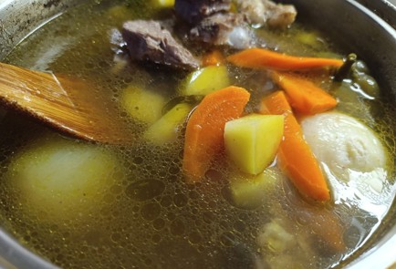 Фото шага рецепта Бешбармак 190578 шаг 20  