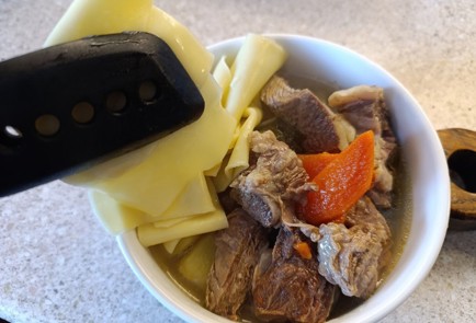 Фото шага рецепта Бешбармак 190578 шаг 25  