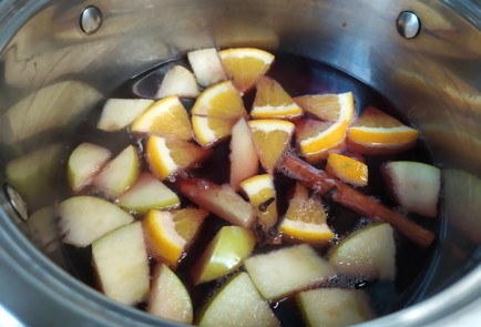 Фото шага рецепта Безалкогольный глинтвейн 191025 шаг 9  