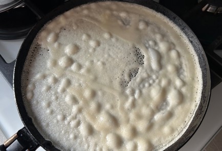 Фото шага рецепта Безглютеновые блины на крахмале 187301 шаг 9