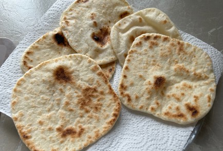 Фото шага рецепта Безглютеновые питы 187002 шаг 12  