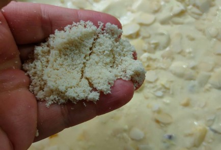 Фото шага рецепта Бисквитный пирог с изюмом и клюквой 191243 шаг 16  