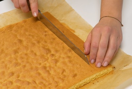 Фото шага рецепта Бисквитный рулет 140551 шаг 11  