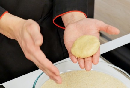 Фото шага рецепта Биточки из рыбы с картофельным пюре 91464 шаг 5  