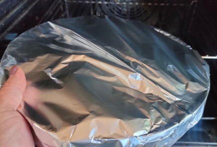 Фото шага рецепта Битые баклажаны с сыром и овощами 176361 шаг 3  