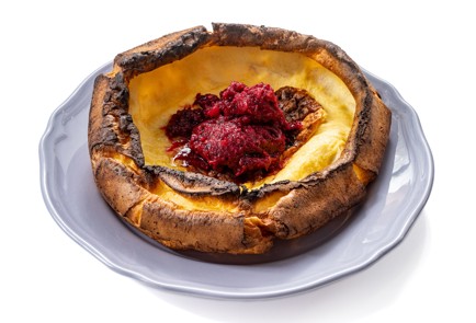 Фото шага рецепта Блинчик Dutch Baby с миндальной мукой 175819 шаг 10  