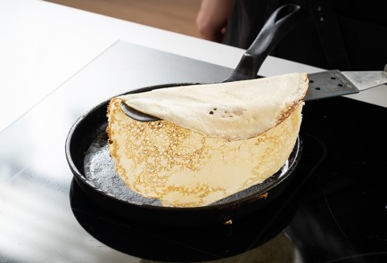 Фото шага рецепта Блинчики крепсюзетт 138913 шаг 3  