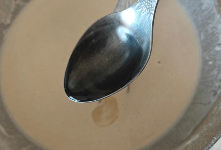 Фото шага рецепта Блинчики с адыгейским сыром и помидором 190890 шаг 6  