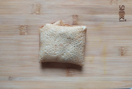 Фото шага рецепта Блинчики с картофелем и грибами 189971 шаг 9  