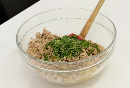 Фото шага рецепта Блинчики с мясом 126417 шаг 6  