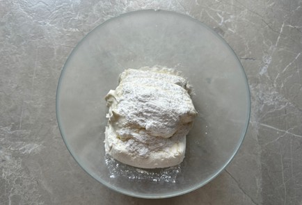 Фото шага рецепта Блинчики с творогом 189809 шаг 5  