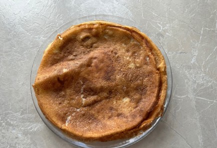 Фото шага рецепта Блинчики с творогом 189809 шаг 7  