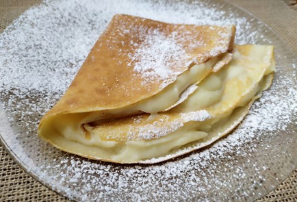 Фото шага рецепта Блинчики с заварным кремом 188041 шаг 11  