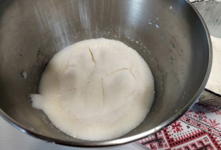 Фото шага рецепта Блинчики с заварным кремом 188041 шаг 3  