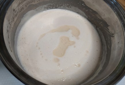 Фото шага рецепта Блинный ролл с бананом и шоколадной пастой 189087 шаг 3  