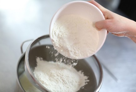 Фото шага рецепта Блинный торт Красный бархат 138428 шаг 4  