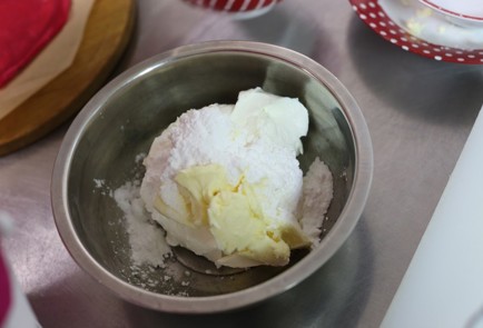 Фото шага рецепта Блинный торт Красный бархат 138428 шаг 8  