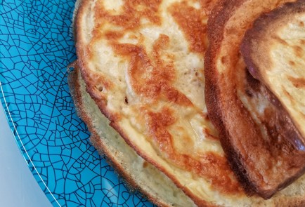 Фото шага рецепта Блины без муки 174148 шаг 10  