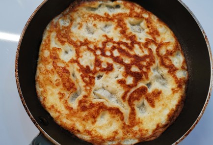 Фото шага рецепта Блины без муки 191411 шаг 7