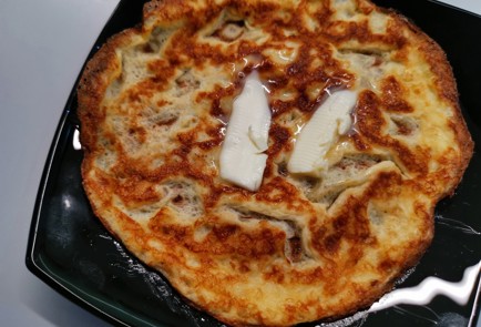 Фото шага рецепта Блины без муки 191411 шаг 8