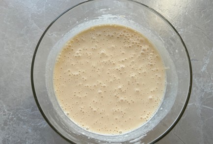 Фото шага рецепта Блины на дрожжах 176018 шаг 7  