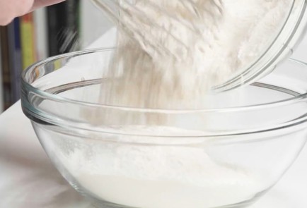 Фото шага рецепта Блины на кефире 153256 шаг 3  