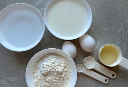 Фото шага рецепта Блины на кефире 175771 шаг 1  