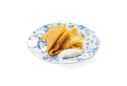 Фото шага рецепта Блины на кипятке 188345 шаг 10  