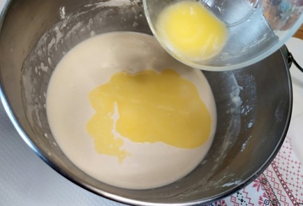 Фото шага рецепта Блины на топленом масле 188027 шаг 10  