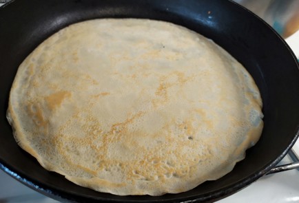 Фото шага рецепта Блины на топленом масле 188027 шаг 11  