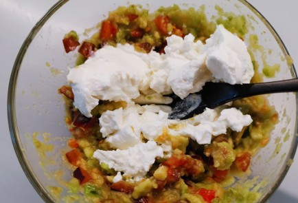 Фото шага рецепта Блины с авокадо 175536 шаг 14  