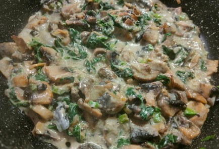 Фото шага рецепта Грибная начинка для блинов 191368 шаг 10  