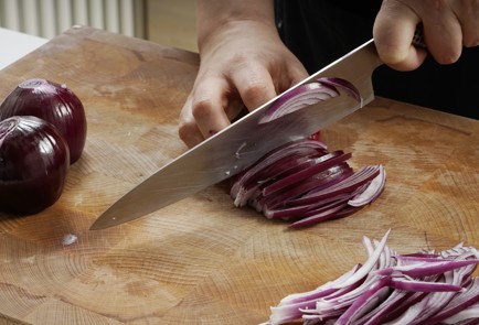 Фото шага рецепта Блины с мясной начинкой 153235 шаг 4  