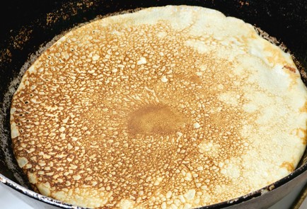 Фото шага рецепта Блины с мясом 189009 шаг 12  