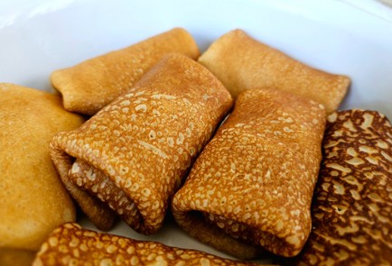 Фото шага рецепта Блины с мясом 189009 шаг 14  