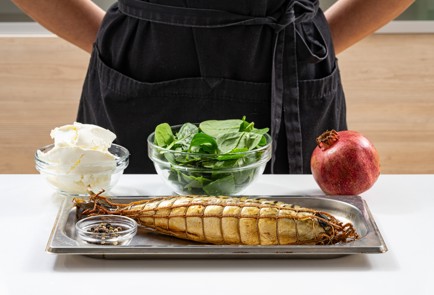 Фото шага рецепта Блины с паштетом из скумбрии и с зеленью 188250 шаг 1