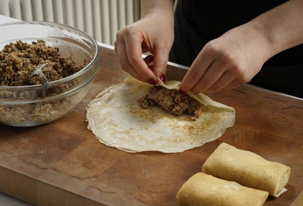 Фото шага рецепта Блины с печенью 153241 шаг 12  