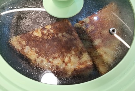 Фото шага рецепта Блины с сыром и зеленью 175594 шаг 14  