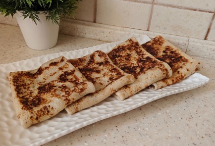 Фото шага рецепта Блины с сыром 188992 шаг 10  