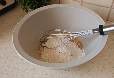 Фото шага рецепта Блины с сыром 188992 шаг 3  