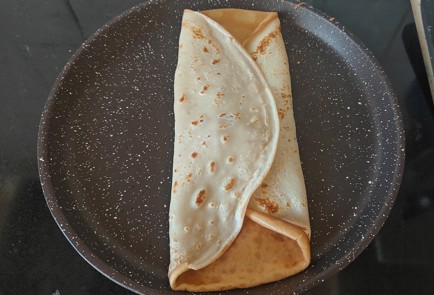 Фото шага рецепта Блины с сыром 188992 шаг 9  