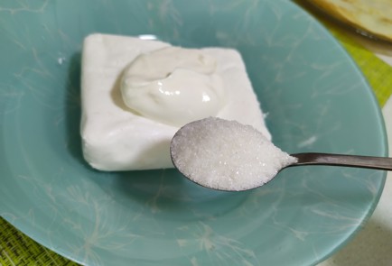 Фото шага рецепта Блины с творогом 189785 шаг 5  