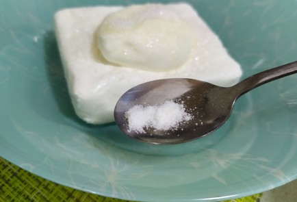 Фото шага рецепта Блины с творогом 189785 шаг 6  